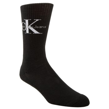 Calvin Klein Strømper Desmond Logo Rib Socks Sort Str 40/46 Herre