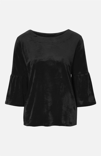 Velourbluse Belinda