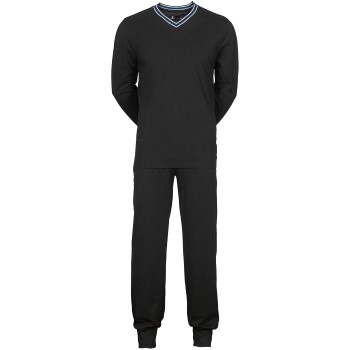 JBS Long Sleeve Pyjamas Sort bomuld Large Herre