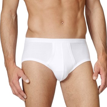 Calida Twisted Cotton Midi Hvid bomuld Medium Herre
