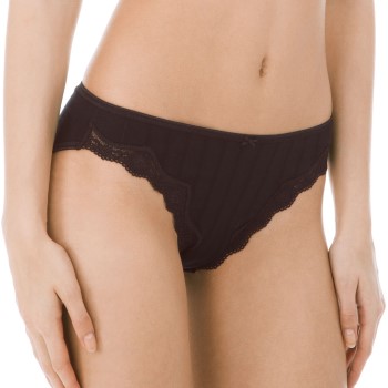 Calida Trusser Etude Toujours Regular Cut Brief Sort bomuld Large Dame