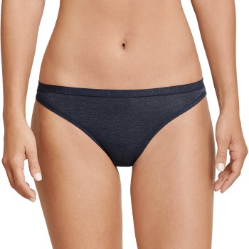 Schiesser Trusser Personal Fit String Mørkblå Large Dame