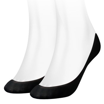 Tommy Hilfiger Strømper 2P Women Ballerina Step Sock Sort Str 35/38 Dame