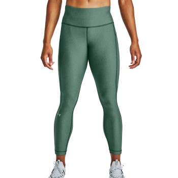 Under Armour HeatGear Hi-Rise Ankel Crop Leggings Grøn polyester Large Dame