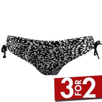 Triumph Mix and Match 16 Midi PT Sort mønstret 36 Dame