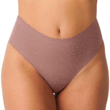 Sloggi Trusser ZERO Feel Lace 2.0 Hipster Lysbrun Large Dame