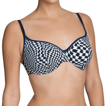 Sloggi Swim Black Pepita CTOWP E-F Sort mønstret E 40 Dame