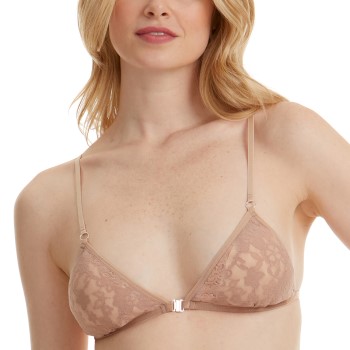 Hanky Panky Bh Daily Lace Soft Triangle Bralette Beige polyester Large Dame
