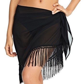 Freya Macrame Wrap Sort viskose One Size Dame