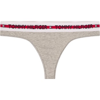 Tommy Hilfiger Trusser Nature Tech Thong Grå Large Dame