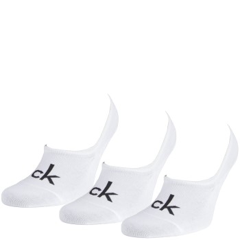 Calvin Klein Strømper 3P Albert Logo Liner Socks Hvid Str 40/46 Herre
