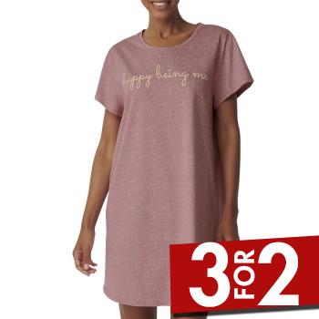 Triumph Lounge Me Cotton Nightdress 01 Rosa bomuld 36 Dame