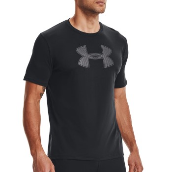 Under Armour Graphic Big Logo T-shirt Sort Large Herre