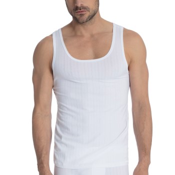Calida Pure and Style Athletic Shirt Hvid bomuld Large Herre