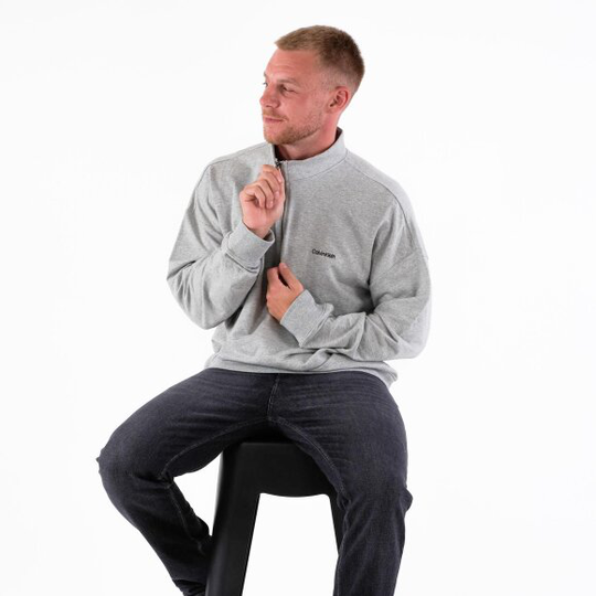 L/s quarter zip