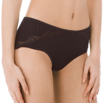 Calida Trusser Etude Toujours Regular Cut Panty Sort bomuld Large Dame