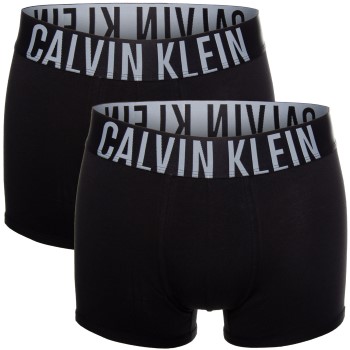 Calvin Klein 2P Intense Power Cotton Stretch Trunk Sort bomuld Large Herre