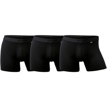 JBS 3P Microfiber Boxer Tights Sort polyamid Large Herre
