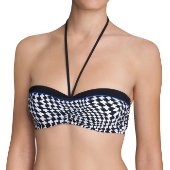 Sloggi Swim Black Pepita CTOWP 02 B-D Sort mønstret B 36 Dame