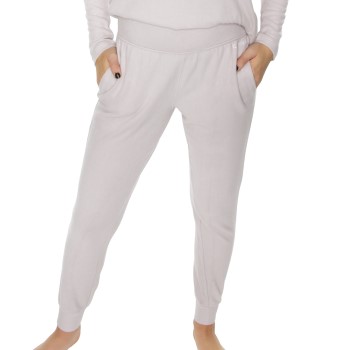 Calvin Klein Textured Jersey Jogger Lyseviolet Large Dame
