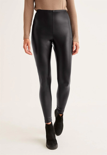 Coatede leggings