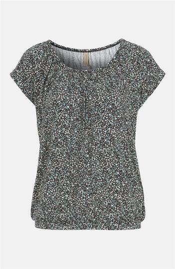 Mønstret jerseybluse Marica