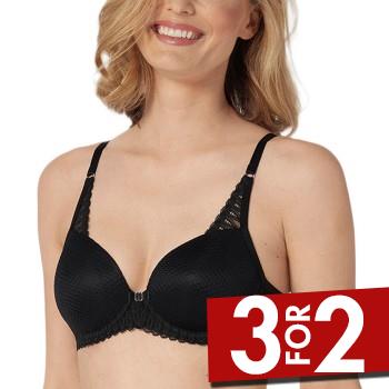 Triumph Bh Aura Spotlight T-Shirt Bra Sort C 70 Dame
