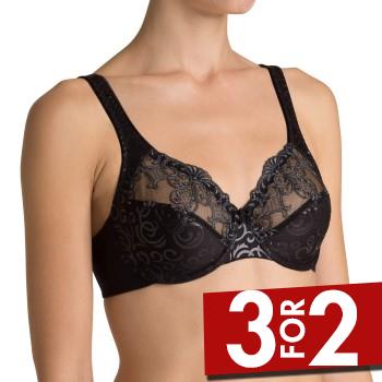 Triumph Bh Riccarda W Sort C 75 Dame
