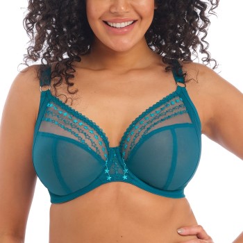 Elomi Bh Matilda Underwired Plunge Bra Petrol H 80 Dame
