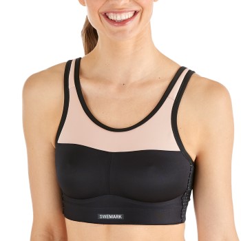 Swemark Energy Moulded Sport Bra Sort B 75 Dame