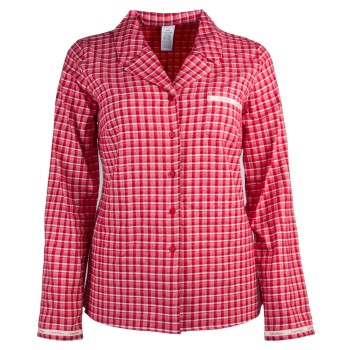 Calvin Klein Loungewear Flannels Top Rød bomuld Large Dame