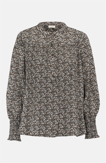 Flot bluse med smocksyning Teresa