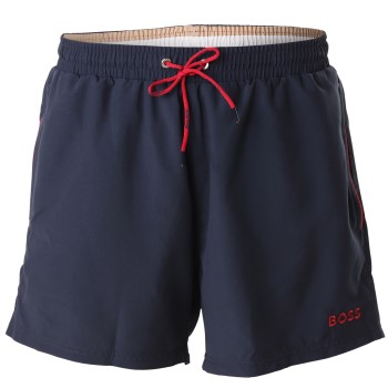 BOSS Dogfish Swimshorts Badebukser Marineblå polyester Large Dame