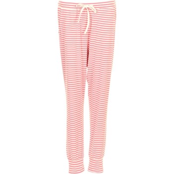 Missya Softness Modal Pant Rosa/Hvid modal Medium Dame