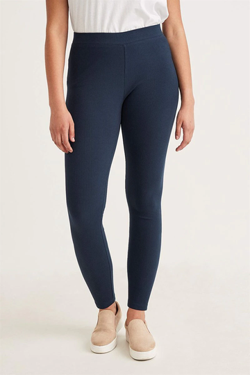 Ribbede leggings