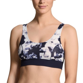 Calida Bh Elastic Top Hvid Mønster bomuld Large Dame