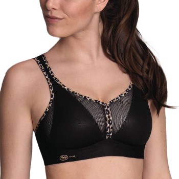 Anita Bh Active Air Control DeltaPad Sports Bra Sort mønstret B 70 Dame