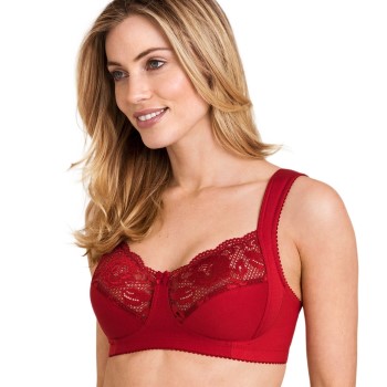 Miss Mary Lovely Lace Soft Bra Bh Rød B 100 Dame