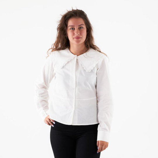 Embroidery collar shirt
