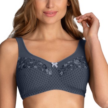 Anita Bh Vencia Comfort Soft Bra Mørkblå B 100 Dame