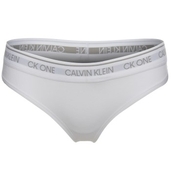 Calvin Klein Trusser One Cotton Thong Hvid Large Dame