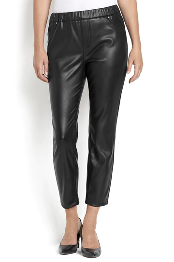 Treggings i imiteret skind