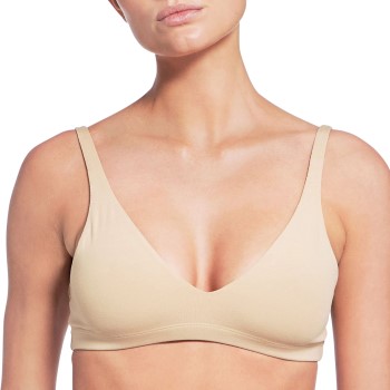 Bread and Boxers Triangle Bra Bh Beige økologisk bomuld Large Dame