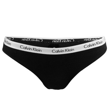 Calvin Klein Trusser Carousel Bikini Sort bomuld Large Dame
