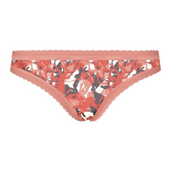 Calvin Klein Trusser Bottoms Up Refresh Thong Orange mønster polyamid Medium Dame