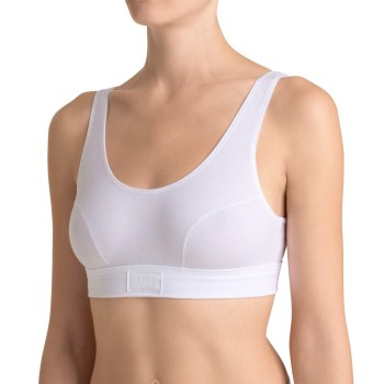 Sloggi Bh Double Comfort Top Hvid bomuld 46 Dame