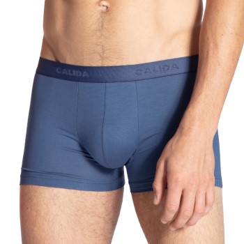 Calida I Love Nature Boxer Brief Blå tencel Large Herre
