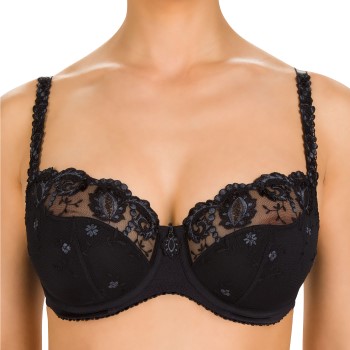 Felina Conturelle Provence Balconette Bra Bh Sort A 75 Dame