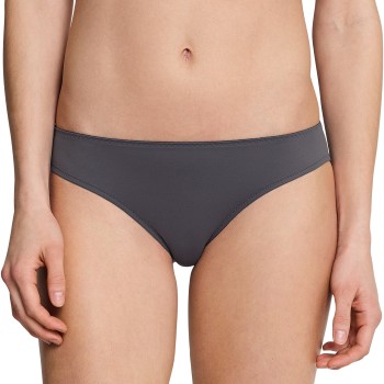 Schiesser Trusser Invisible Lace Brief Mørkgrå 38 Dame