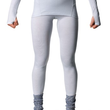 Houdini Women DeSoli Tights Lysegrå merinould Medium Dame